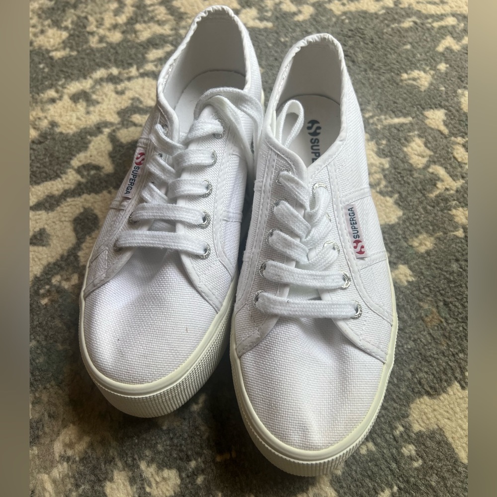 Superga Women’s 2790 Platform Sneakers - White